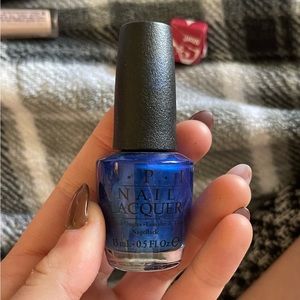 opi blue polish